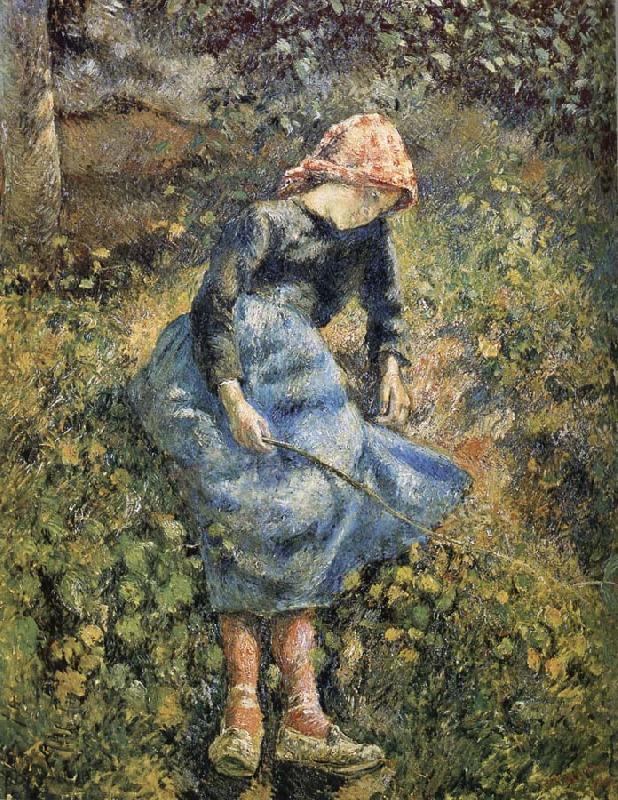 Camille Pissarro girls France oil painting art
